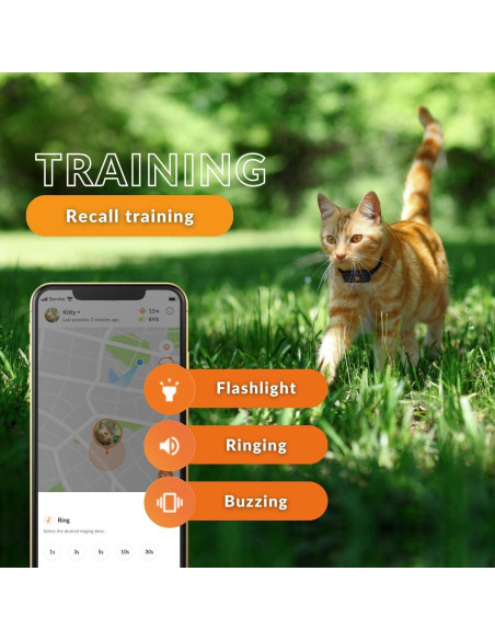 Rastreador GPS Weenect Cat XS para gatos | Mini y ligero Rastreador GPS Weenect Cat XS para gatos | Mini y ligero