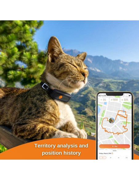 Rastreador GPS Weenect Cat XS para gatos | Mini y ligero Rastreador GPS Weenect Cat XS para gatos | Mini y ligero