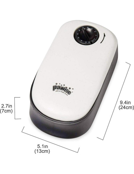 Comedero Automático PAWISE 1.5 Tazas con Temporizador 48h Comedero Automático PAWISE 1.5 Tazas con Temporizador 48h