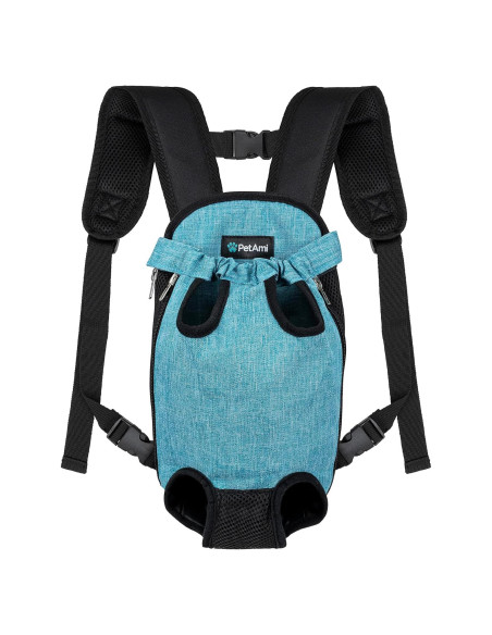 Mochila Transportadora PetAmi Pequeña Azul Marino 2,27-4,08 kg Mochila Transportadora PetAmi Pequeña Azul Marino 2,27-4,08 kg