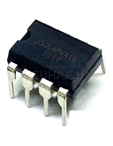 5 Piezas Chip BIOS W25Q64BVAIG 8MB Memoria Flash DIP-8