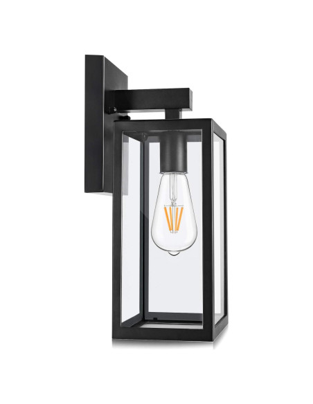 Lámpara de Pared Exterior MAXvolador 32.8cm Negra E26 Lámpara de Pared Exterior MAXvolador 32.8cm Negra E26