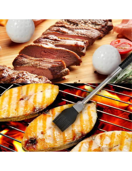 Juego de Utensilios de Parrilla BBQ Golf Jishi 8 Piezas Juego de Utensilios de Parrilla BBQ Golf Jishi 8 Piezas