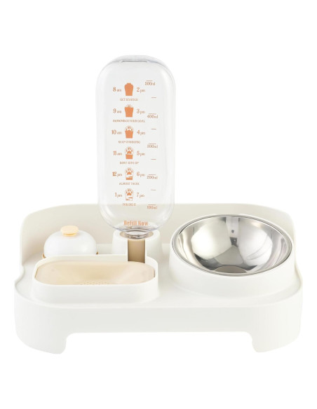 Dispensador de Comida y Agua para Mascotas Desired Tools 2 en 1 Dispensador de Comida y Agua para Mascotas Desired Tools 2 en 1