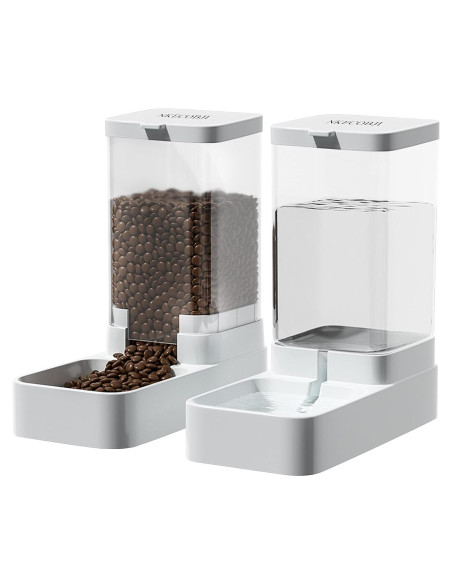 Conjunto Dispensador Comida y Agua NKECOBJI 3.8L Automático Conjunto Dispensador Comida y Agua NKECOBJI 3.8L Automático