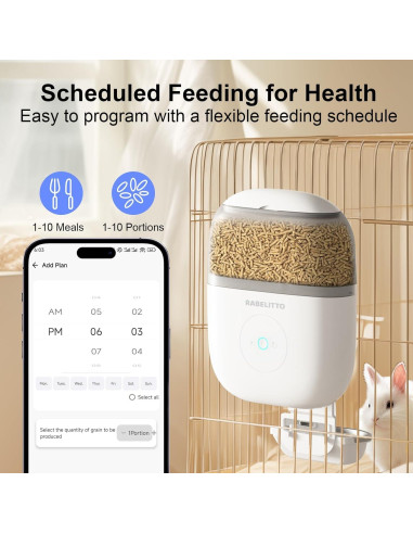 Comedero Automático RABELITTO con Cámara HD 1080P