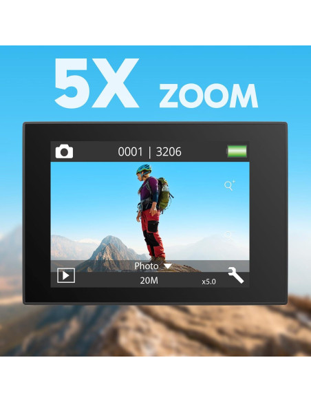 Cámara de Acción AKASO EK7000 Pro 4K EIS 39.93m Submarina Cámara de Acción AKASO EK7000 Pro 4K EIS 39.93m Submarina