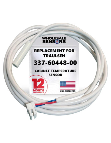 Sensor de Temperatura Traulsen 337-60448-00 Reemplazo 155.4 cm