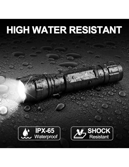 Linterna Táctica UltraFire WF-501B LED 1000 Lúmenes con Funda Linterna Táctica UltraFire WF-501B LED 1000 Lúmenes con Funda
