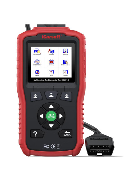 Escáner OBD2 iCarsoft MB V1.0 para Benz y Smart Escáner OBD2 iCarsoft MB V1.0 para Benz y Smart