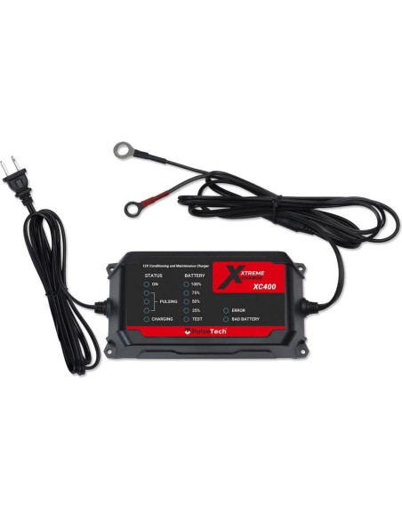 Cargador de Baterías PulseTech XC400 4A Mantenedor 12V Cargador de Baterías PulseTech XC400 4A Mantenedor 12V