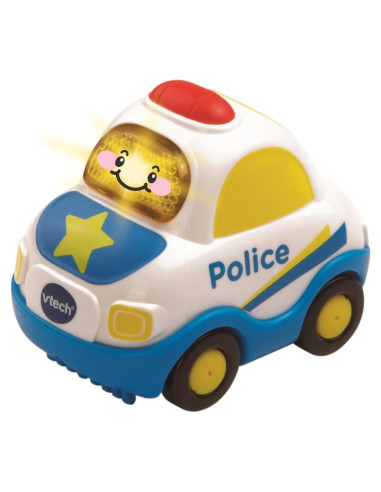 Coche de Policía VTech Go! Go! Smart Wheels 5.5x8cm