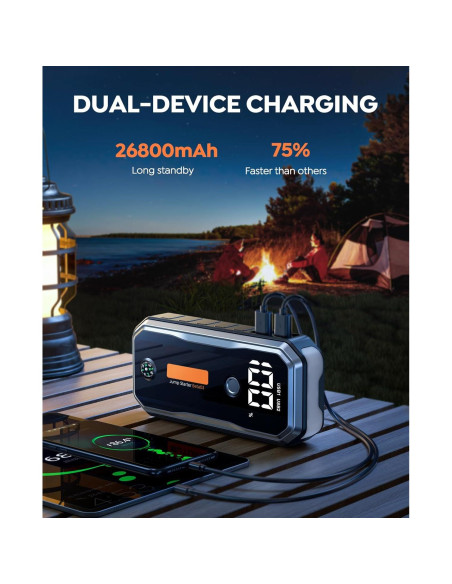 Arrancador de Batería Profesional BuTure Beta03 7000A 12V Arrancador de Batería Profesional BuTure Beta03 7000A 12V