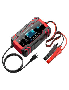 Cargador de Batería Jincanda 10A 12V 24V Automático