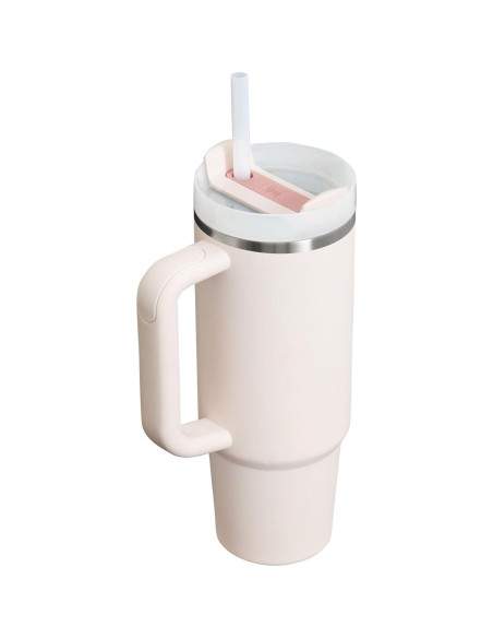 Taza Stanley Quencher H2.0 30 oz Acero Inoxidable Cuarzo Rosa Taza Stanley Quencher H2.0 30 oz Acero Inoxidable Cuarzo Rosa