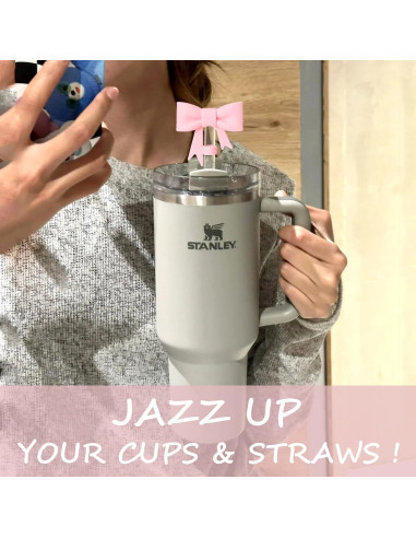 3 Tapas de Silicona para Pajitas GAISHION 10mm Reutilizables