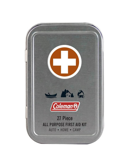 Kit de Primeros Auxilios Mini Coleman - 27 Piezas Compacto Kit de Primeros Auxilios Mini Coleman - 27 Piezas Compacto