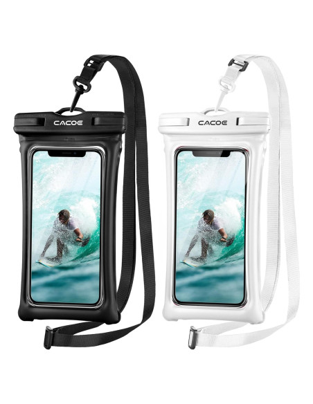 Funda Impermeable Flotante CACOE para Teléfono 17,78 cm Funda Impermeable Flotante CACOE para Teléfono 17,78 cm