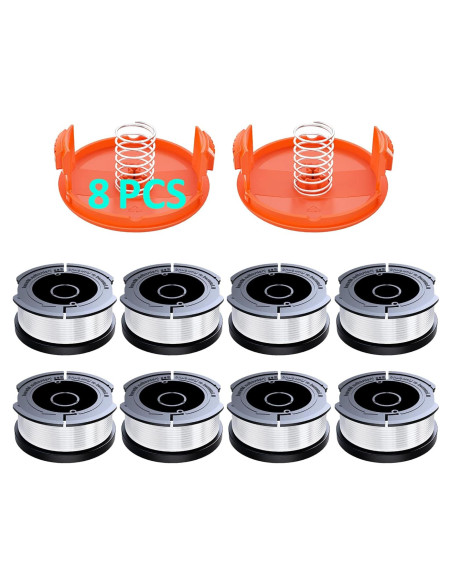 Paquete 10 Carretes Repuesto AF-100 Black+Decker 0.165 cm Paquete 10 Carretes Repuesto AF-100 Black+Decker 0.165 cm
