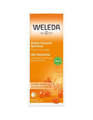 Aceite Corporal de Espino Marino Weleda 100 ml - Hidratante