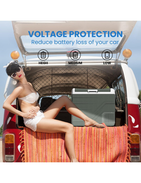 Refrigerador portátil Alpicool NL50 46QT 12V para coche Refrigerador portátil Alpicool NL50 46QT 12V para coche