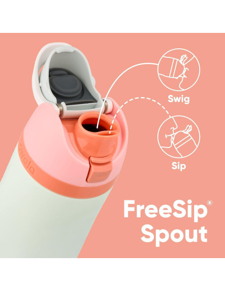 Botella de Agua Owala FreeSip 24 oz Acero Inoxidable Aislada Botella de Agua Owala FreeSip 24 oz Acero Inoxidable Aislada