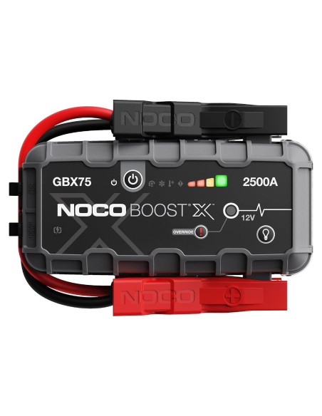 Arrancador Portátil NOCO GBX75 2500A 12V Litio USB-C Arrancador Portátil NOCO GBX75 2500A 12V Litio USB-C
