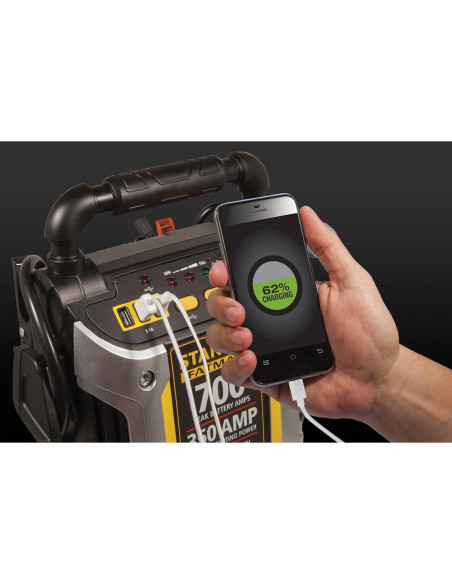 Arrancador Stanley J7CS 700A + Compresor y USB Arrancador Stanley J7CS 700A + Compresor y USB