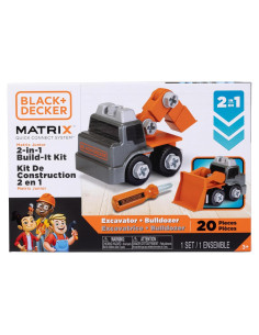 Kit de Herramientas para Niños BLACK+DECKER 2-en-1 Excavadora