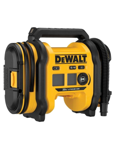 Inflador de Neumáticos DEWALT 20V MAX, Compacto y Portátil Inflador de Neumáticos DEWALT 20V MAX, Compacto y Portátil