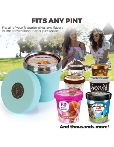 Canteen de Helado Aislada 414ml Acero Inoxidable 2.0