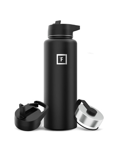 Botella de Agua IRON FLASK 1.18L Acero Inoxidable Aislada