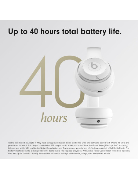 Auriculares Beats Studio Pro Inalámbricos Bluetooth - Blanco Auriculares Beats Studio Pro Inalámbricos Bluetooth - Blanco
