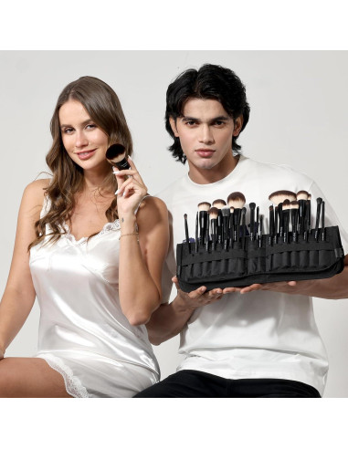 Juego de Brochas de Maquillaje 25 Pcs Daily Queen Profesional