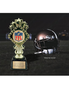 Trofeo de Fútbol Fantasía Personalizable Awards4U 23cm - Placa Grabada 2