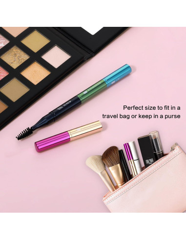 Set de Brochas de Maquillaje 4 en 1 Simmaro Portátil