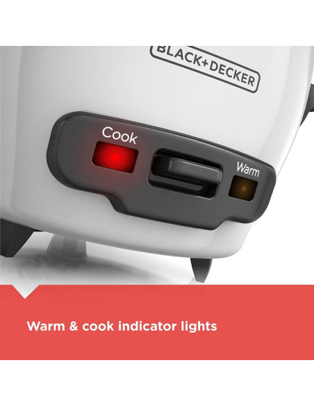 Cocina de Arroz BLACK+DECKER 16 Tazas, Cesta Vapor Cocina de Arroz BLACK+DECKER 16 Tazas, Cesta Vapor