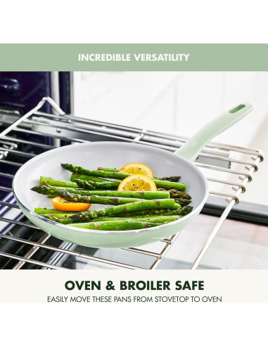 Juego de Utensilios de Cocina GreenPan Dover 12 Piezas Verde
