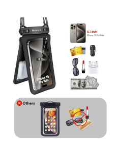 Funda Impermeable Niveaya Doble Espacio para Teléfono 2