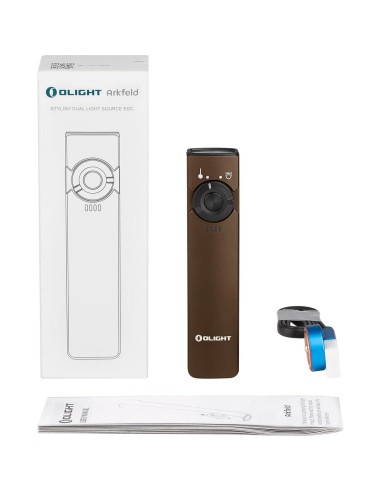 Linterna EDC Olight Arkfeld 1000 Lúmenes Luz Verde