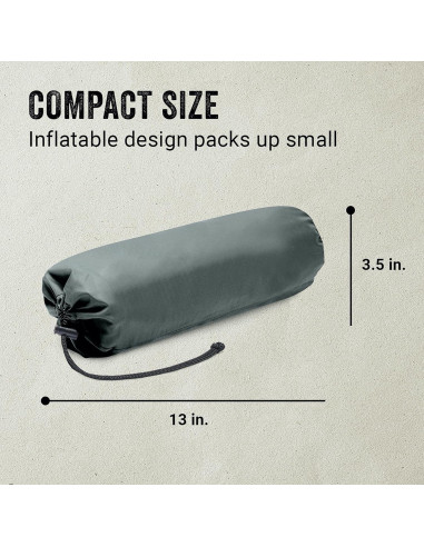 Colchón Inflable Coleman Kompact para Camping 30.67x9 cm
