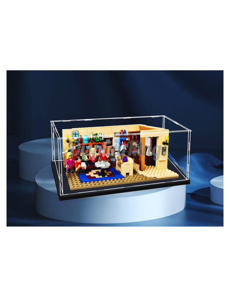 Caja de exhibición acrílica Display King sin fondo 40.6x22.9 cm Caja de exhibición acrílica Display King sin fondo 40.6x22.9 cm