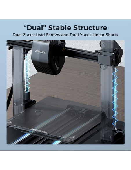 Impresora 3D Creality Ender 3 V3 SE, 250mm/s, 22x22x25cm Impresora 3D Creality Ender 3 V3 SE, 250mm/s, 22x22x25cm