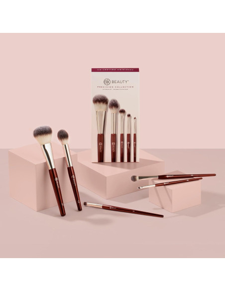 Set de Brochas de Maquillaje BK Beauty - 5 Piezas Premium Set de Brochas de Maquillaje BK Beauty - 5 Piezas Premium