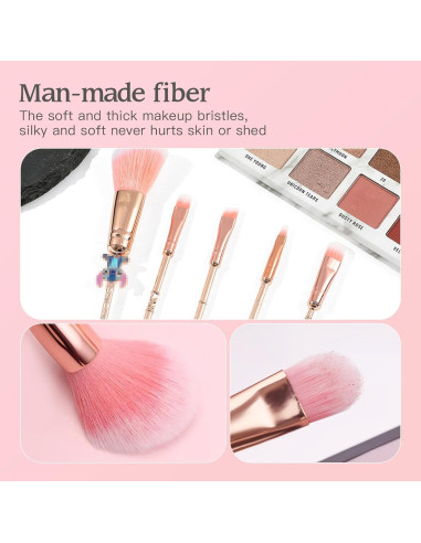 Juego de Pinceles de Maquillaje Stich WeChip 5 Piezas