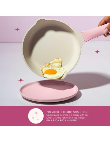 Juego de Utensilios de Cocina Paris Hilton 10 Piezas Rosa