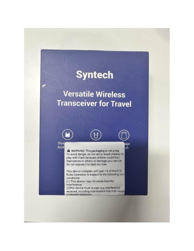 Transmisor Receptor Bluetooth Syntech 5.3 Pantalla HD 3.5mm