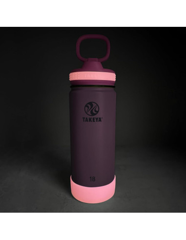 Botella de Agua Takeya Actives Kids 532 ml Rosa Brillante