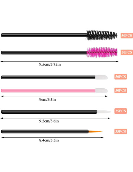 Kit de herramientas desechables para maquillaje 270 piezas Kit de herramientas desechables para maquillaje 270 piezas