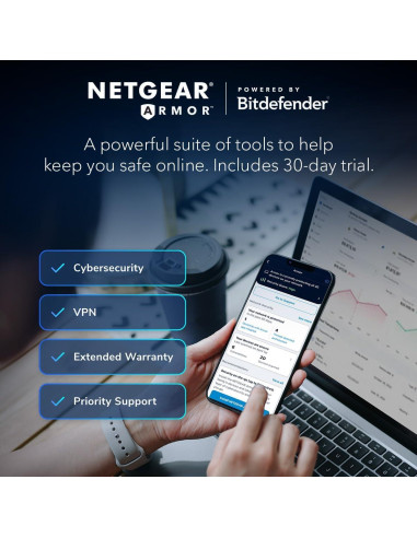 Router NETGEAR Nighthawk RAXE300 WiFi 6E 7.8Gbps 232m